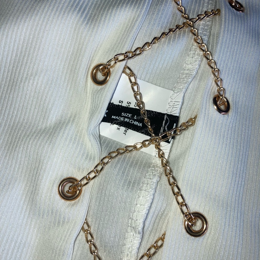 Gold Chain Skirt Set - Picture 4 of 4